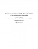 Percepción sobre la Universidad de Santander UDES, el Centro de Educación Virtual CVUDES y su modelo de formación para la virtualidad