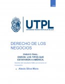 Ensayo final: "Enron: Los tipos que estafaron a América"