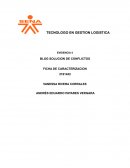 TECNOLOGO EN GESTION LOGISTICA EVIDENCIA 4