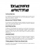 RELACIONES AFECTIVAS