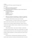 Sintesis sobre historia y sistemas de la Psicología