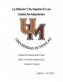 La Inflación Y Su Impacto En Los Costos De Adquisición