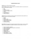 Pasivo y Activo Clasificación