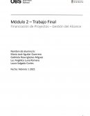 Financiación de Proyectos – Gestión del Alcance