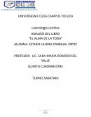 ANALISÍS DEL LIBRO “EL ALMA DE LA TOGA”