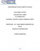 Ensayo del libro el Principito