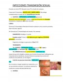INFECCIONES TRANSMISIÓN SEXUAL