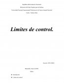 Probabilidades y estadistica. Límites de control