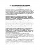 La economía política del rentista