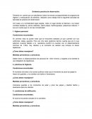 Trabajo practico higiene y manipulacion de alimentos