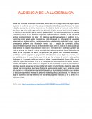 AUDIENCIA DE LA LUCIÉRNAGA
