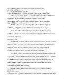 REPORTE DESARROLLO HUMANO Y NUEVAS CIUDADANÍAS