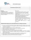 FICHA DESCRIPTIVA DEL GRUPO DE 3º grado y 4º grado