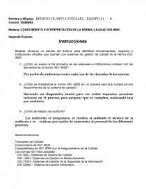ISO 9001 ING MECATRONICA EXAMEN. Página 1