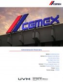 Administración financiera “CEMEX S.A.B. de C.V.”