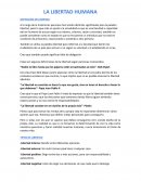 LIBERTAD HUMANA