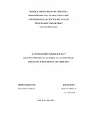 Atencion integral a la familia y a la comunidad