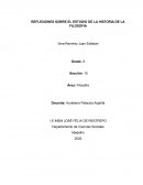 REFLEXIONES SOBRE EL ESTUDIO DE LA HISTORIA DE LA FILOSOFIA