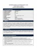 Silabo matematica 2020 II