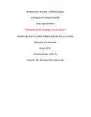 Texto argumentativo. “Violencia en el noviazgo ¡no es amor!”