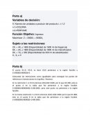 Optimizacion y modelamiento