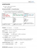 Acentucion de palabras