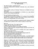 El Secreto Para Ser Un Hombre de Fe