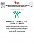 ESTUDIO DE LA POBREZA EN EL ESTADO DE HIDALGO
