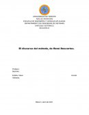 Análisis del discurso del método de René Descartes