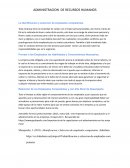 Administración de recursos humanos. La identificación y selección de empleados competentes