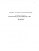 La Importancia Del Fortalecimiento Educativo En La Edad Mayor