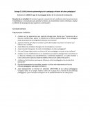 ¿Historia epistemológica de la pedagogía o historia del saber pedagógico?