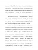 El marketing según Koltler