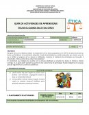 GUÍA DE ACTIVIDADES DE APRENDIZAJE ÉTICA EN EL CUIDADO DEL SÍ Y DEL OTRO