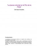 La época colonial en el Río de la Plata