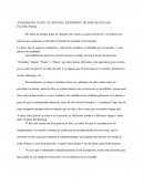 ANÁLISIS DEL TEXTO “EL SINO DEL ESCORPIÓN” DE JOSÉ REVUELTAS