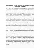Importancia de los Mercados Globales y la Relevancia que Tienen en las Organizaciones Actualmente