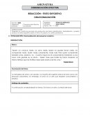 Oracionalización del esquema numérico