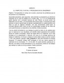 EL CAMPO DE LO SOCIAL Y PROBLEMAS EN SU ENSEÑANZA