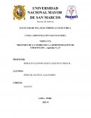 RESUMEN DE LA TEORIA DE LA ADMINISTRACIÓN DE CHIAVENATO – capítulos 5 y 6