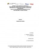 Resumen histórico del transporte aéreo