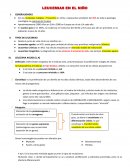 LEUCEMIAS EN EL NIÑO