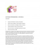 Actividad integraddora 1: Ser social