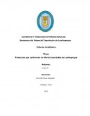 Productos que conforman la Oferta Exportable de Lambayeque