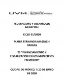 Financiamiento y fiscalización en los municipios