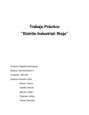 Trabajo Práctico “Distrito Industrial: Rioja”