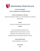 CALIDAD DEL ESPARRAGO VIRUÑERO Y SU POSICIONAMIENTO EN EL MERCADO INTERNACIONAL