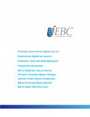 Prototipo de producto digital con UX Experiencia digital del usuario