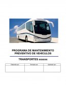 PROGRAMA DE MANTENIMIENTO PREVENTIVO DE VEHÍCULOS
