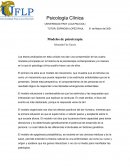 Resumen analitico de modelos de psicoterapia